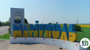 Uma das mais belas cidades ucraniana em ruínas