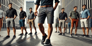 A Moda Masculina de Caruaru: Bermudas Clássicas com Caimento Perfeito Padrão Alfaiataria.