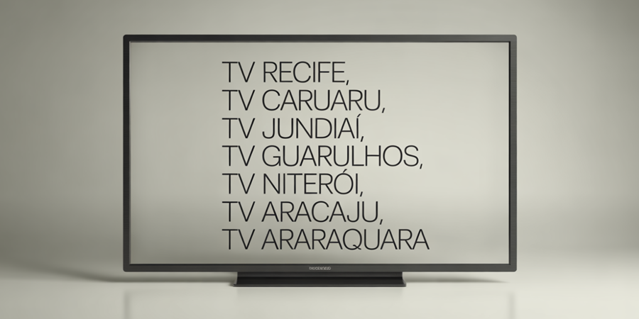 A força da televisão local está na identidade territorial e no vínculo emocional com a cidade de origem.