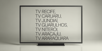 A força do território na televisão brasileira
