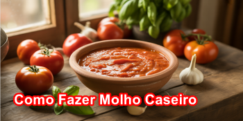 O Segredo do Sabor: Seu Molho de Tomate Caseiro, Nutritivo e 100% Natural