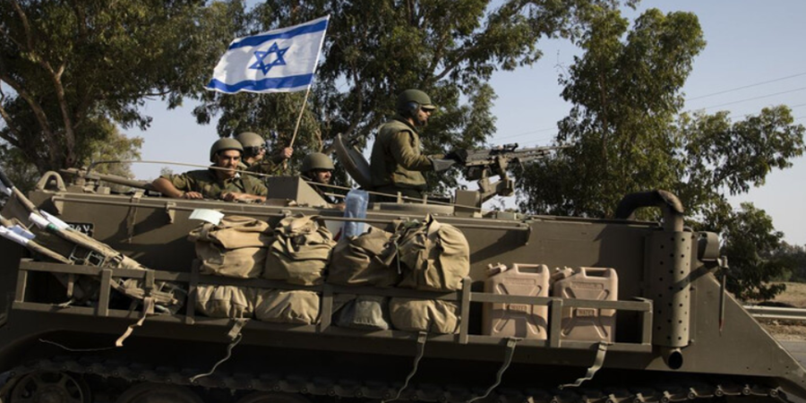 As forças israelenses cercaram completamente a cidade de Gaza foto de fontes abertas