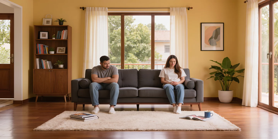 O distanciamento emocional é um dos principais sinais de que algo não vai bem na relação.