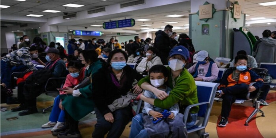 Hospitais na China estão lotados de crianças doentes foto: França24