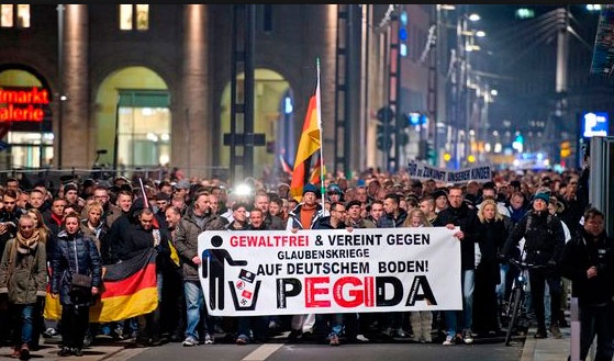 Manifestação Pegida Alemanha